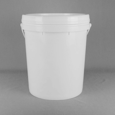 galón químico Pail For Pigments plástica del cubo 6 del claro 23L