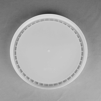 Baldes blancos de grado alimenticio 1L-5L con tapa