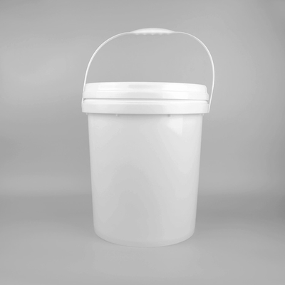 Baldes blancos de grado alimenticio 1L-5L con tapa