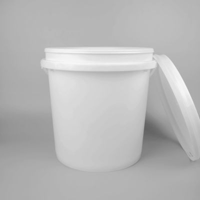 ronda blanca del cubo seguro de la comida de 2L 3L 5L 10L 20L 25L para empaquetar