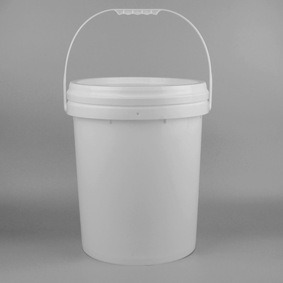 Polipropileno libre de BPA caja fuerte blanca de la comida de 5 cubos del galón para la pintura