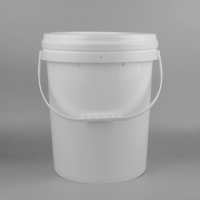 Polipropileno libre de BPA caja fuerte blanca de la comida de 5 cubos del galón para la pintura
