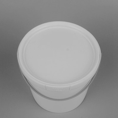 pintura plástica Pail White Color del cubo plástico de la categoría alimenticia de 33oz 1L