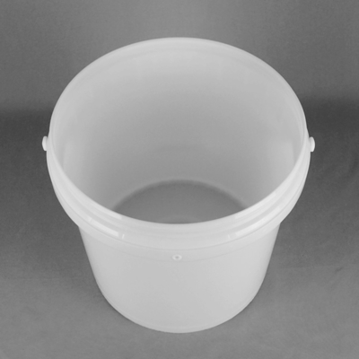 Cubo de pintura de plástico resistente a los rayos UV con mango
