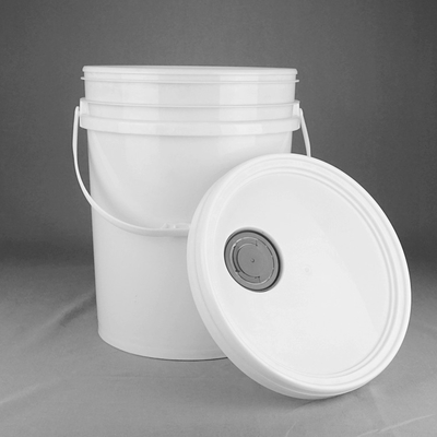 Cubo plástico ligero del aceite en los diversos colores Eco amistoso con la tapa