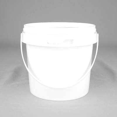categoría alimenticia plástica del cubo de la comida del diámetro de 2L el 15cm para el helado