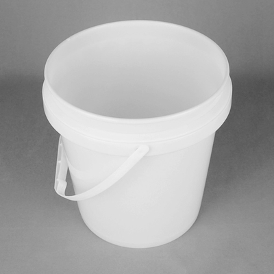 Cubo de plástico blanco de PP/HDPE para almacenamiento de alimentos