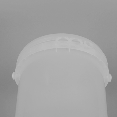 diseño plástico transparente vacío del cubo IML del 12*11*12cm para la industria alimentaria