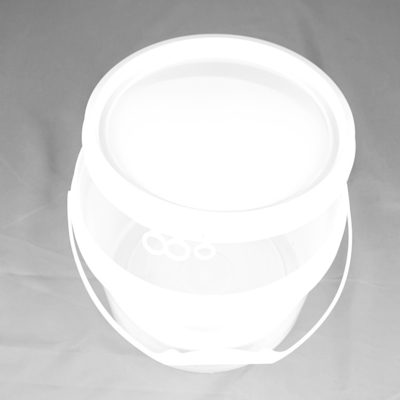 la aduana plástica de la prueba del escape del cubo de la comida del diámetro 5L de los 22cm imprimió