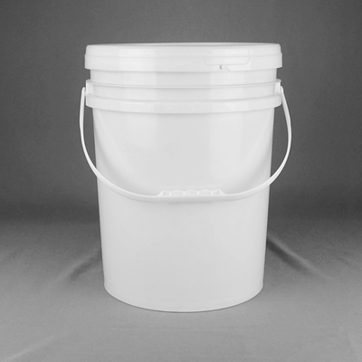 Cubo de plástico blanco para almacenamiento de alimentos con método de pago T/T