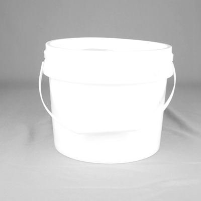 Cubo plástico con la tapa, cubo plástico de la ronda química 5L de 1,5 galones