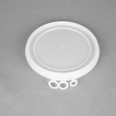33oz los cubos de 1 plástico transparente del litro con las tapas defienden la impresión