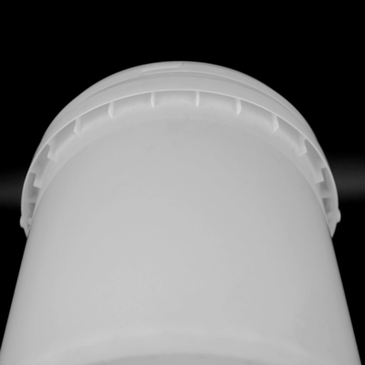 Barrilete pintado prenda impermeable del envase de plástico de 8 litros con la tapa y la manija