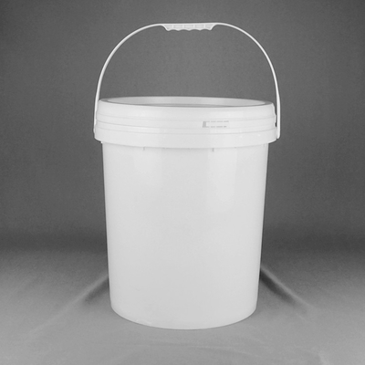 Cubo del envoltorio de plástico de 25 litros para la pintura con la tapa y la manija