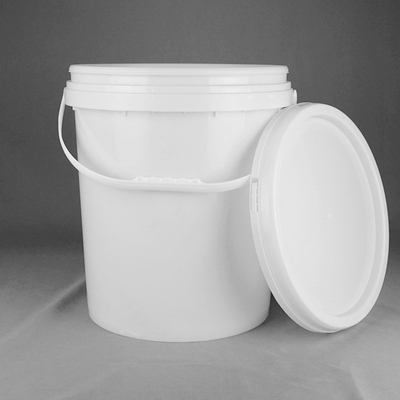 Material de PP/HDPE Cubo químico con tapa e impresión por transferencia térmica