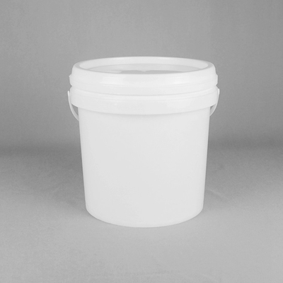 ronda 8L envases de plástico de 2 galones con las tapas, cubos plásticos de dos galones