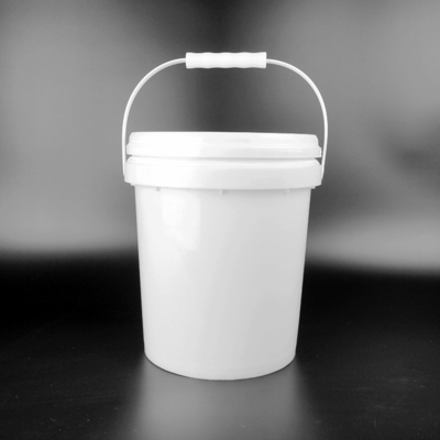 capacidad 6L alrededor del polipropileno plástico del cubo para la industria química