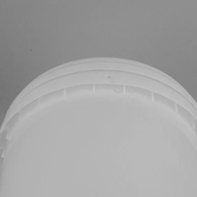 los 25cm DIA Transparent Plastic Bucket cubo claro de 10 litros para la comida