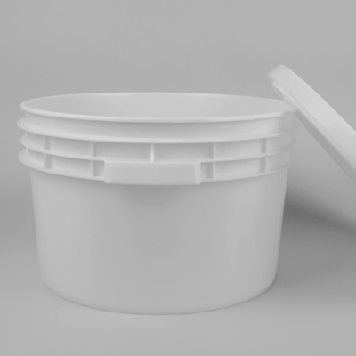 Cubo apilable de la categoría alimenticia con la tapa para los compradores de B2B