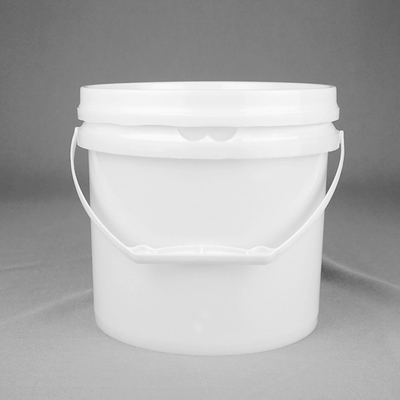 Pintura de pared 3.5L un cubo plástico redondo del galón con las manijas