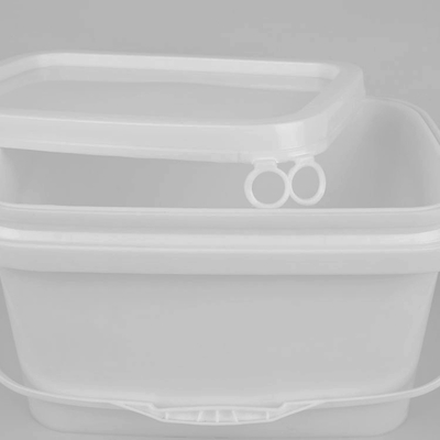 Organizador eléctrico Plastic Tote Bucket de la herramienta del cubo del OEM de 5 litros