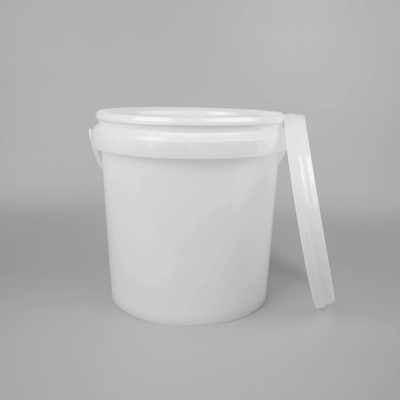 El plástico transparente de la aprobación del FDA pinta los cubos claros de la comida de los cubos 1 litro