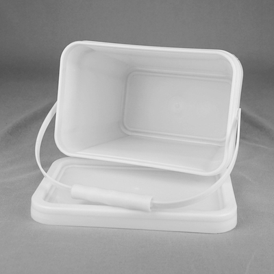 Capacidad plástica de Pail With Lid Excellent Seal del cuadrado de 1 galón 3.5L