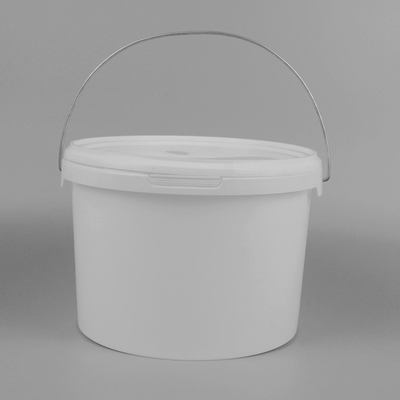 El cubo plástico redondo blanco FDA certificó la capacidad Depand en la demanda de clientes