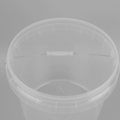 cubo plástico plástico transparente del cubo 10L de los 25*23*27cm con la tapa