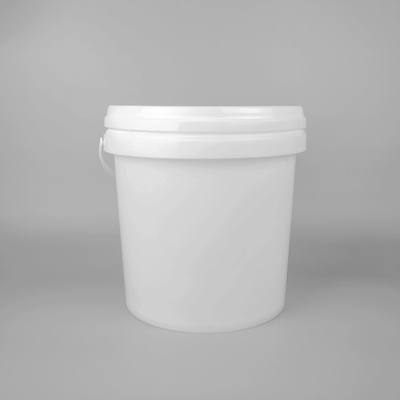 Cubo plástico transparente modificado para requisitos particulares con la ronda 8L 10L de la tapa