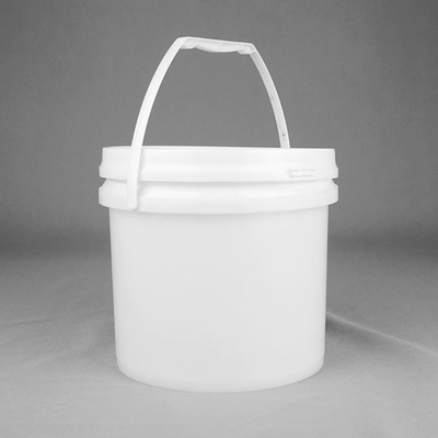 Pintura de pared 3.5L un cubo plástico redondo del galón con las manijas