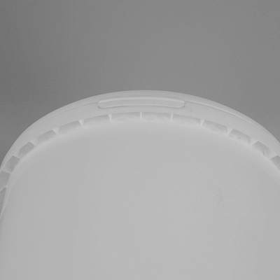 El cubo plástico redondo blanco FDA certificó la capacidad Depand en la demanda de clientes