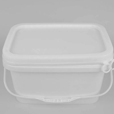 cubo plástico cuadrado claro de la categoría alimenticia de los 25*17*15.8cm con la aprobación del SGS