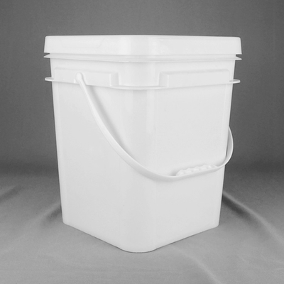 Consulte el recipiente de plástico cuadrado de 1,2 kg adecuado para varias industrias