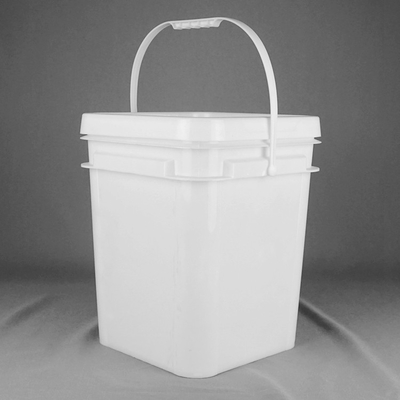 Consulte el recipiente de plástico cuadrado de 1,2 kg adecuado para varias industrias