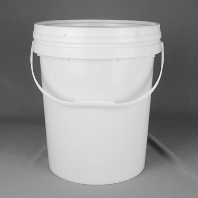Barril plástico redondo blanco del HDPE termal de la transferencia para el color de la pintura de látex