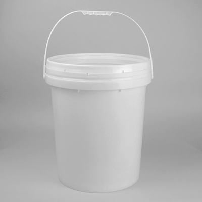 Pequeño plástico transparente alrededor del cubo impreso de encargo con la tapa
