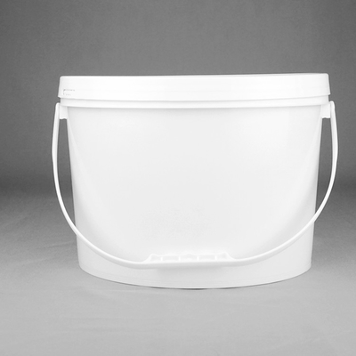 el tambor oval del envase de plástico 10kg puede ser modificado para requisitos particulares
