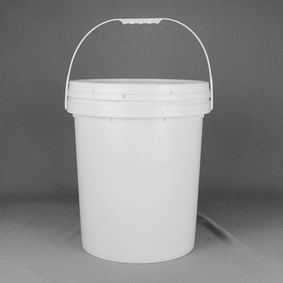 20L cubos plásticos vacíos de la pintura del cubo plástico de 6 galones para la decoración de la casa