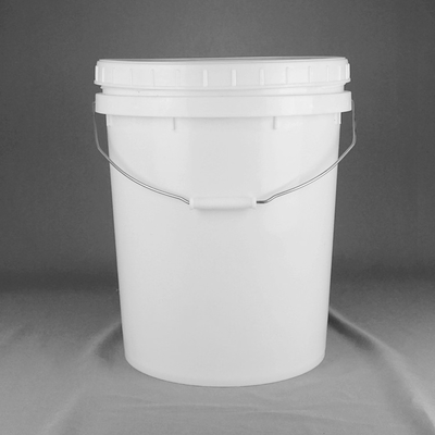Cubo 30L del envase de plástico de la pintura de látex con la tapa y la manija
