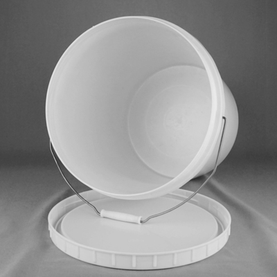 Cubo plástico 25L de la pintura de 7 galones con la manija