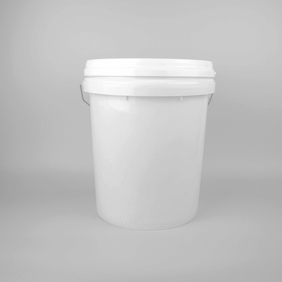 19L envase de plástico plástico del cubo de la pintura de 5 galones con la manija y la tapa