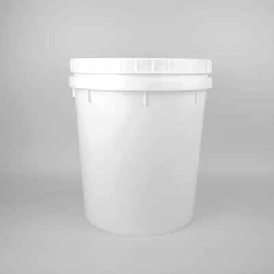 cubo plástico hermético de la pintura del fertilizante 5L con la tapa