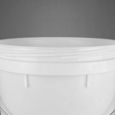 Cubo blanco plástico redondo del cubo 25L de la pintura