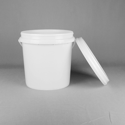 Material de los PP/del HDPE color blanco de 5 cubos plásticos del galón