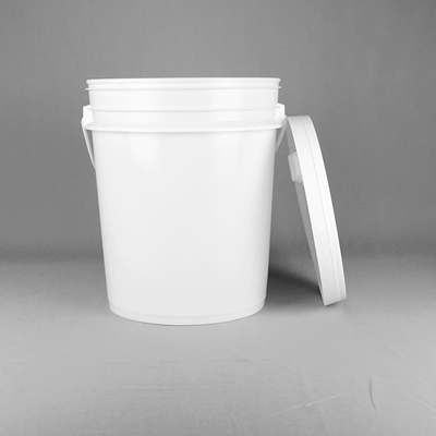 pintura plástica 18L Pail Round Paint Bucket Durable de los 28*26*34cm con la herramienta de la tapa y de la manija