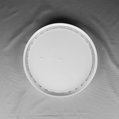 Logotipo de encargo cubos plásticos de 5 galones con la tapa