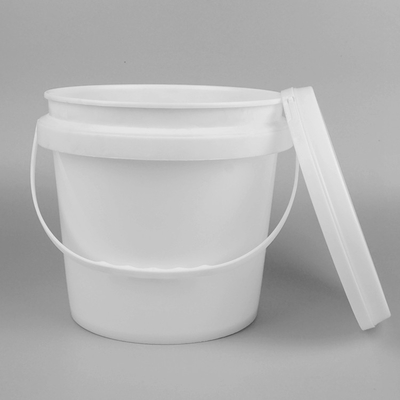 ronda química del cubo del polipropileno de 5L PP pequeña con las manijas