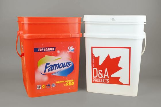 cubo plástico cuadrado claro de la categoría alimenticia de los 25*17*15.8cm con la aprobación del SGS