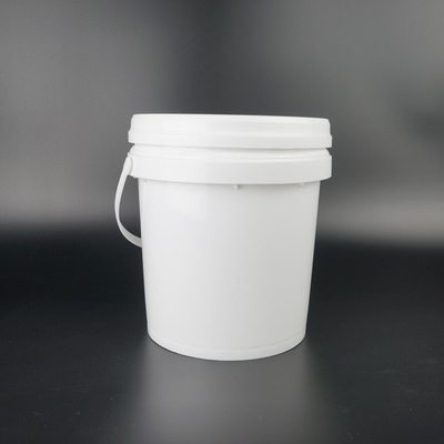 Cubo plástico 1Gallon vacío de la pintura de los PP del propósito multi de la Virgen con la manija